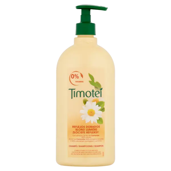 Шампунь для светлых и осветленных волос, 750 мл Timotei Złociste refleksy
Шампунь для светлых и осветленных волос, 750 мл Timotei Złociste refleksy