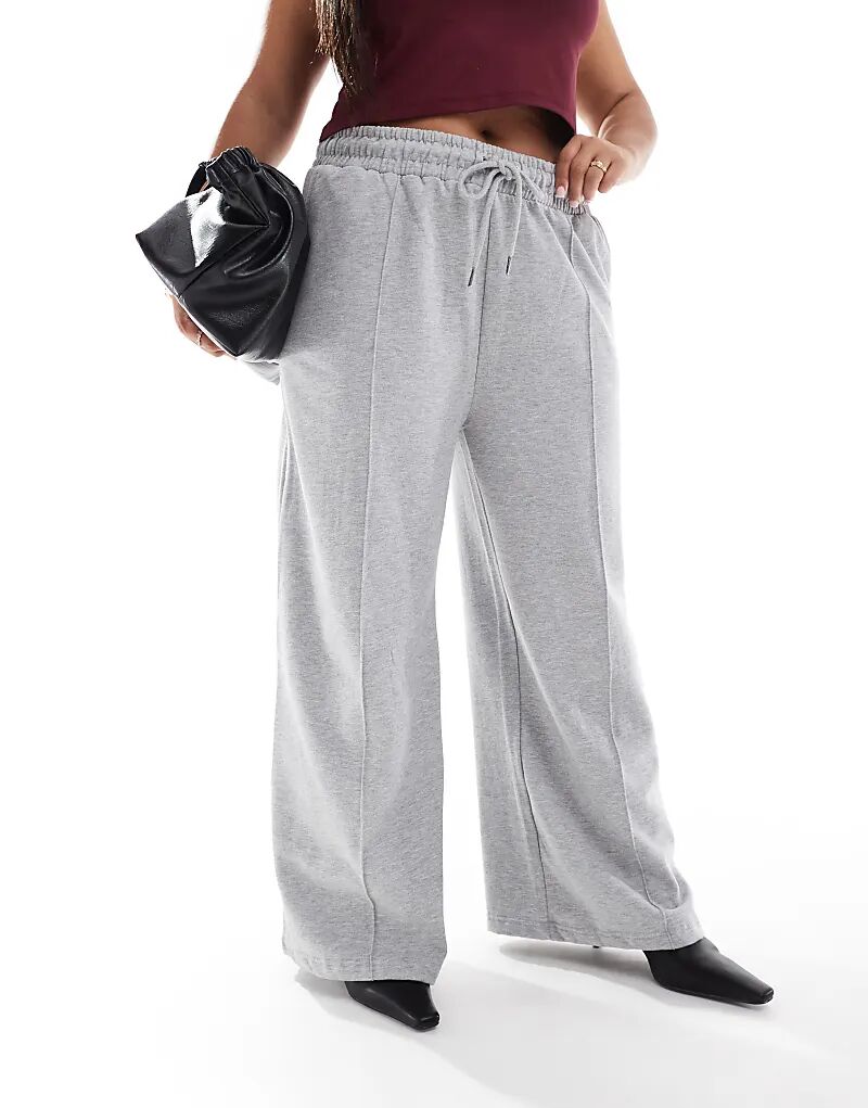 Незаменимые широкие джоггеры серого меланжевого цвета Yours
Незаменимые широкие джоггеры серого меланжевого цвета Yours