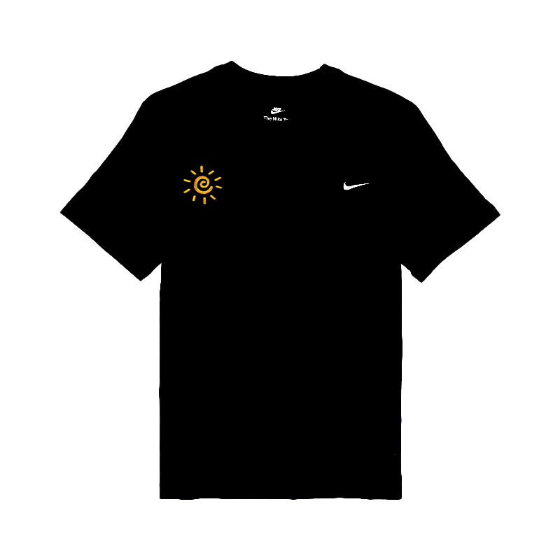 Nike Спортивная футболка унисекс черная
Nike Спортивная футболка унисекс черная