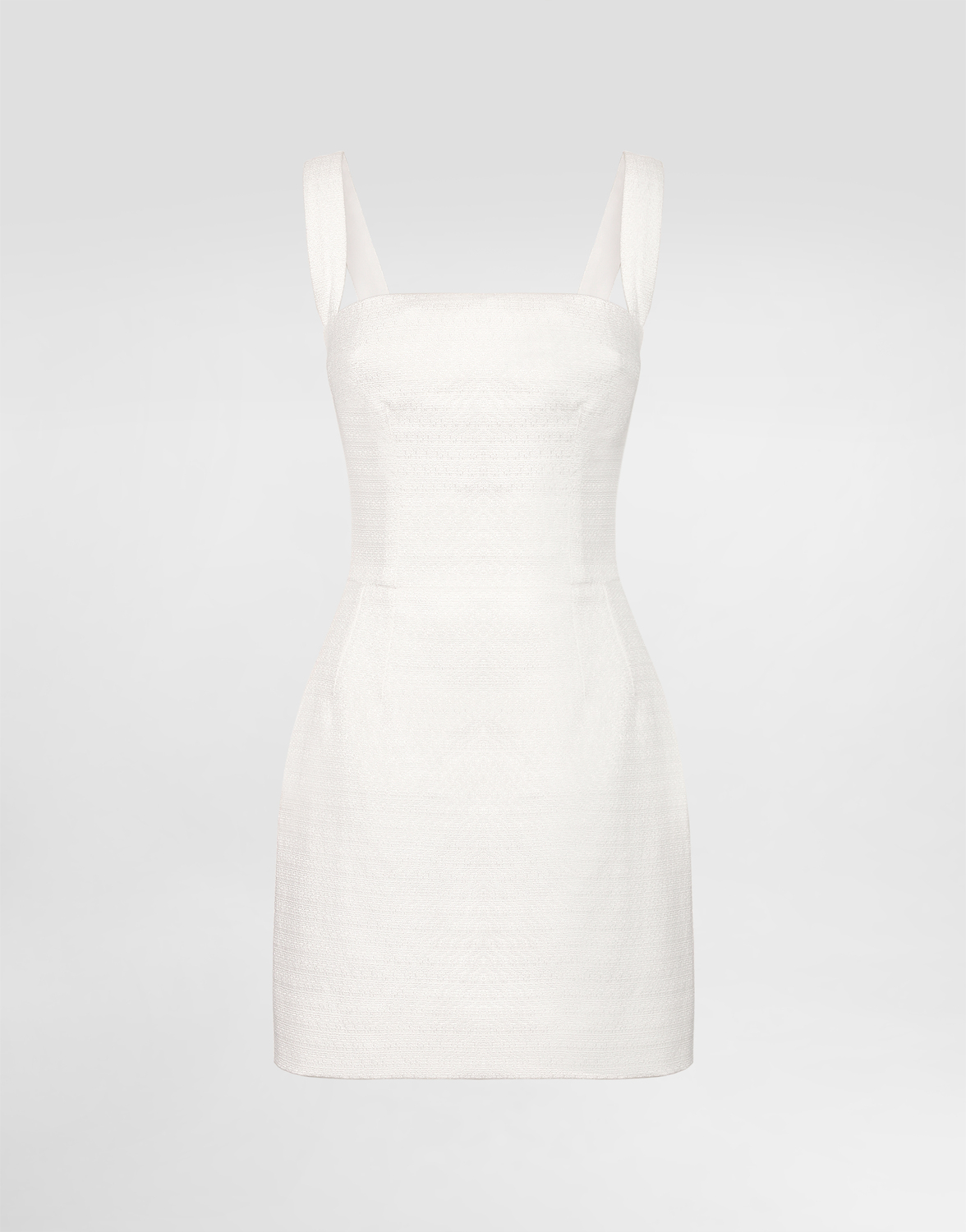 Платье из эластичного матового материала Dolce & Gabbana, белый
Платье из эластичного матового материала Dolce & Gabbana, белый