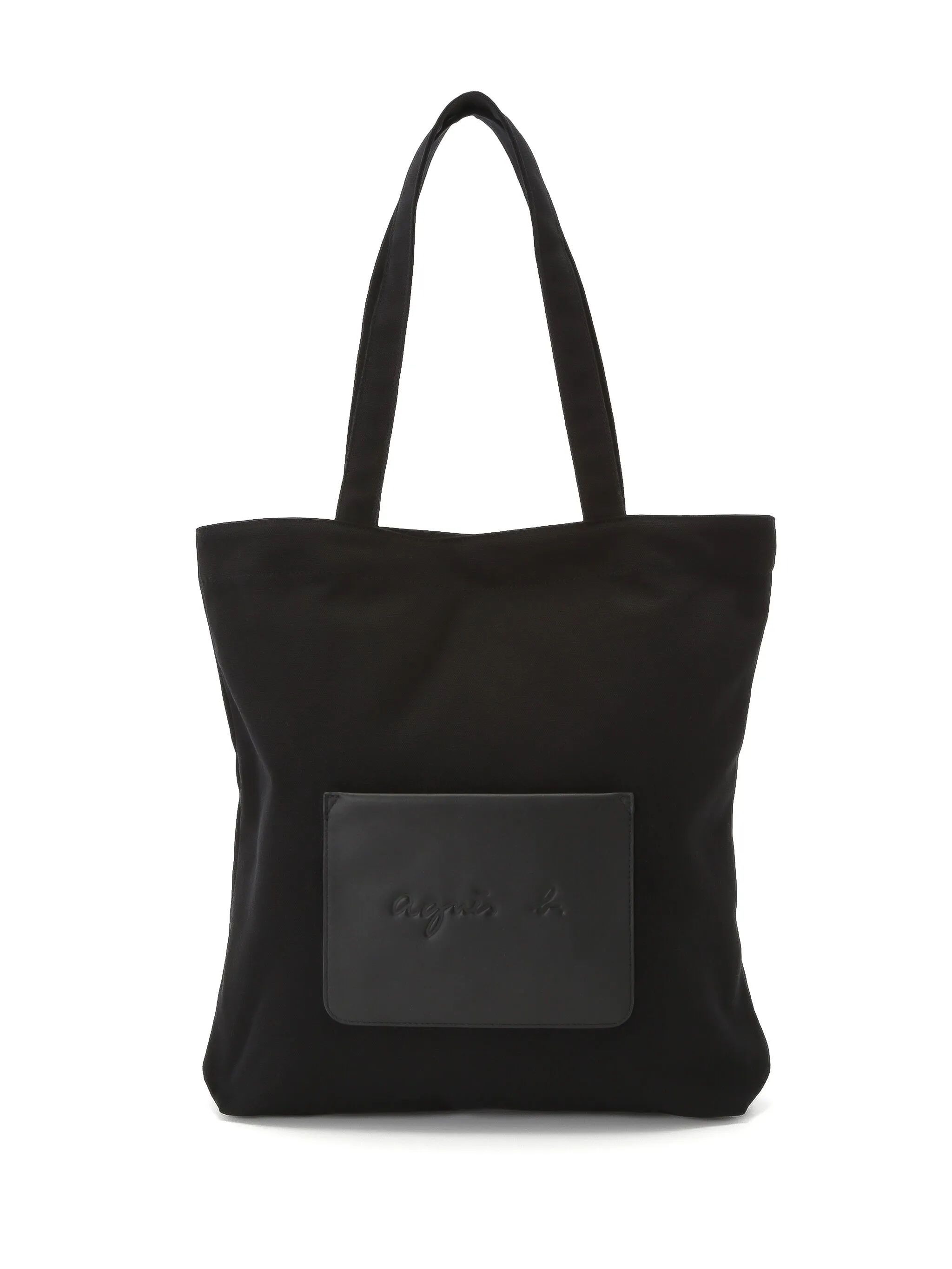 Сумка-тоут с логотипом Agnès B., черный
Сумка-тоут с логотипом Agnès B., черный