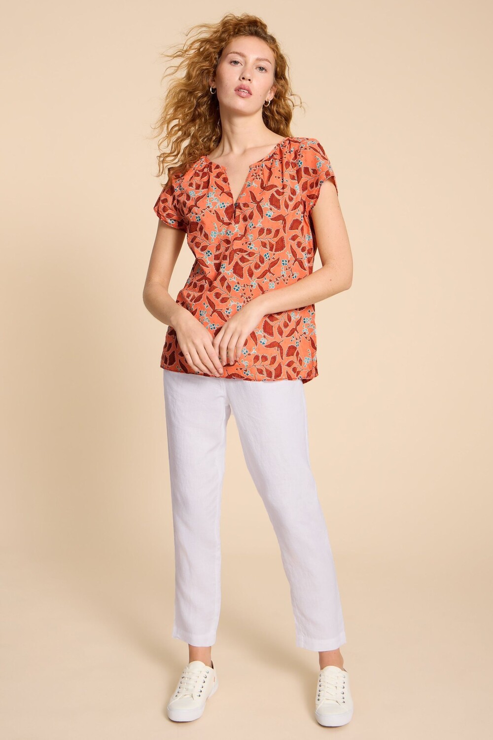 Топ из органического хлопка Keri White Stuff, розовый
Топ из органического хлопка Keri White Stuff, розовый