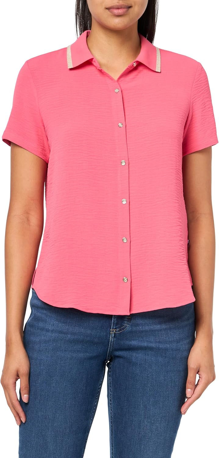 Женская блузка Tommy Hilfiger с коротким рукавом и застежкой на пуговицы, Rosette
Женская блузка Tommy Hilfiger с коротким рукавом и застежкой на пуговицы, Rosette