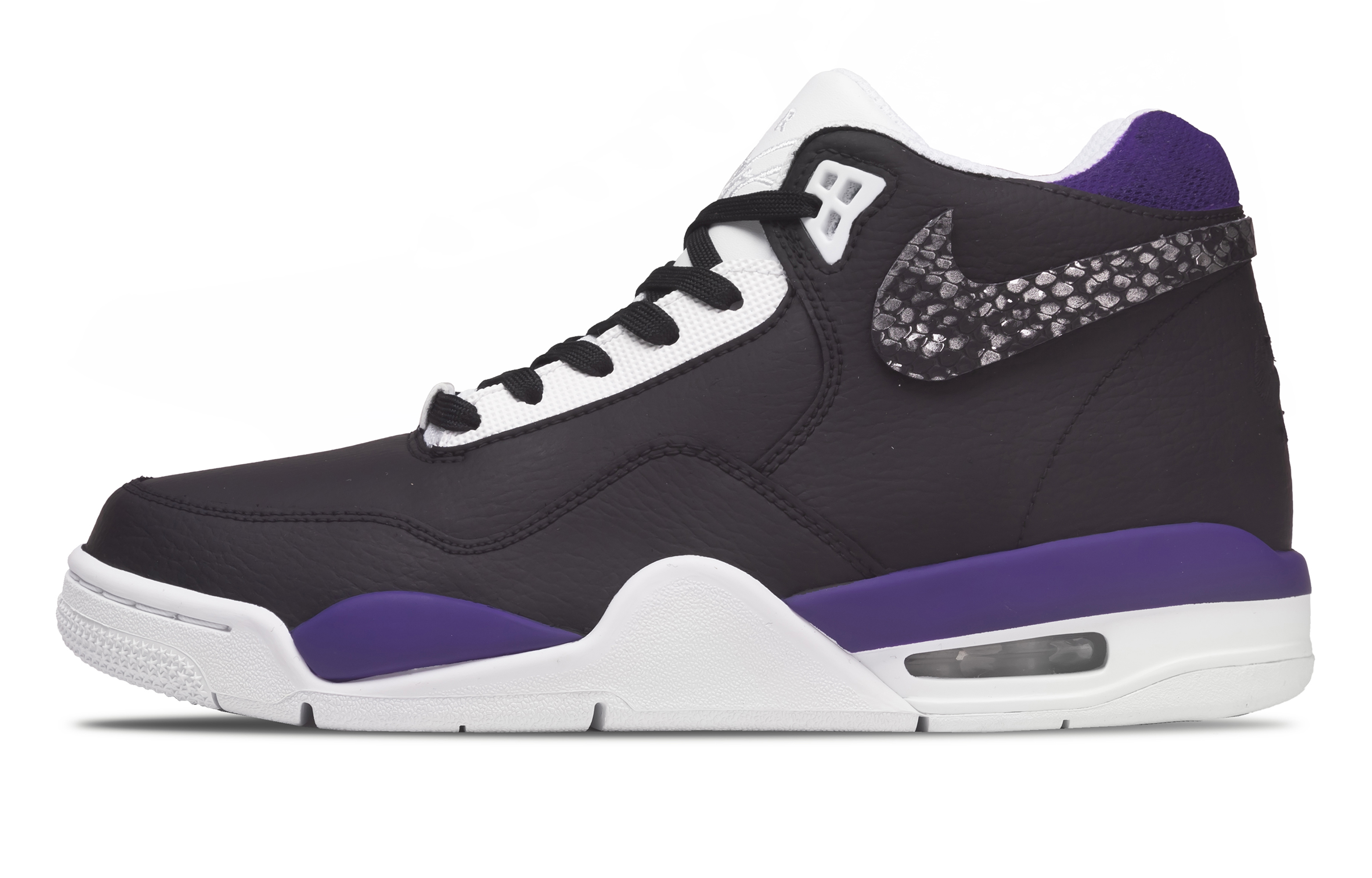 Nike Кроссовки баскетбольные Mid top Vintage Flight Legacy Black Viper, устойчивые к истиранию и скольжению, Unisex, черные с фиолетовым
Nike Кроссовки баскетбольные Mid top Vintage Flight Legacy Black Viper, устойчивые к истиранию и скольжению, Unisex, черные с фиолетовым