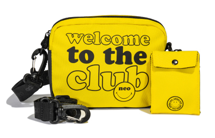Adidas Neo Сумка через плечо Smiley X желтая, Yellow 
Adidas Neo Сумка через плечо Smiley X желтая, Yellow
