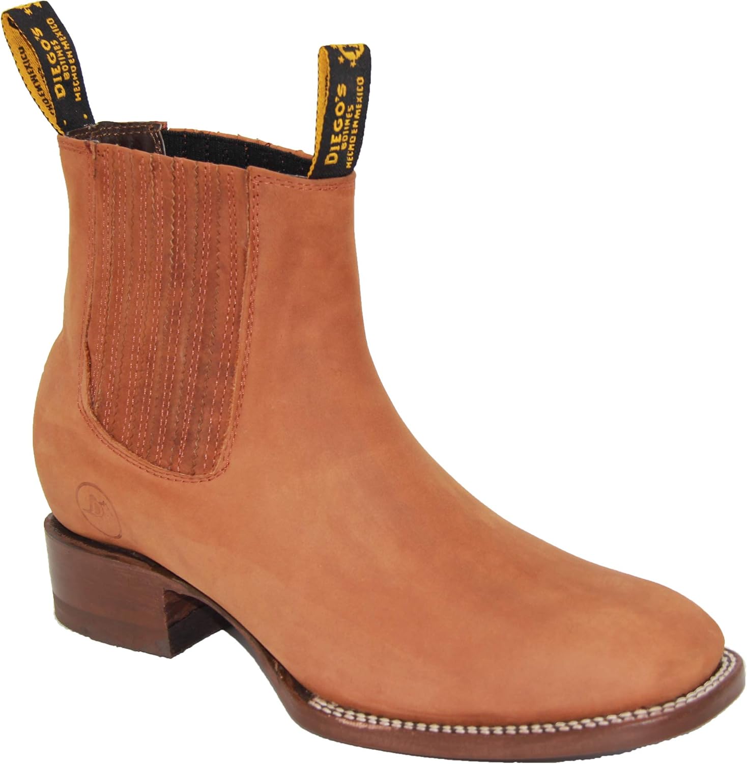 Мужские ковбойские ботинки из натуральной кожи коровы, короткие, до щиколотки, в стиле вестерн, родео, для байкеров The Shoppe, Honey Nubuck
Мужские ковбойские ботинки из натуральной кожи коровы, короткие, до щиколотки, в стиле вестерн, родео, для байкеров The Shoppe, Honey Nubuck