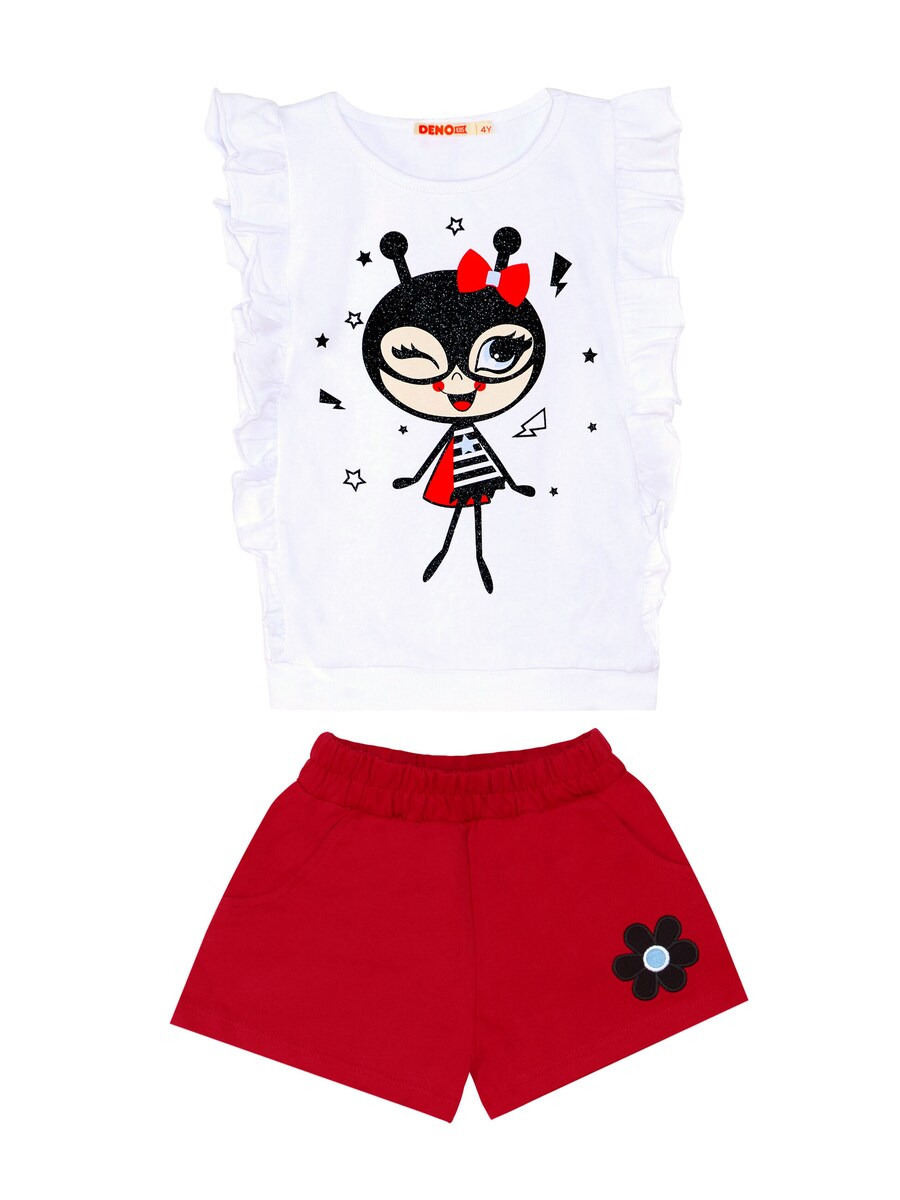 Спортивный костюм Denokids Bug Love, красный
Спортивный костюм Denokids Bug Love, красный