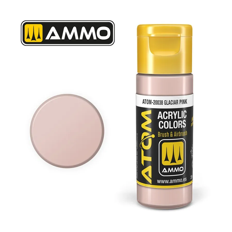 Ледник Розовый, ATOM Acrylic Paints
Ледник Розовый, ATOM Acrylic Paints