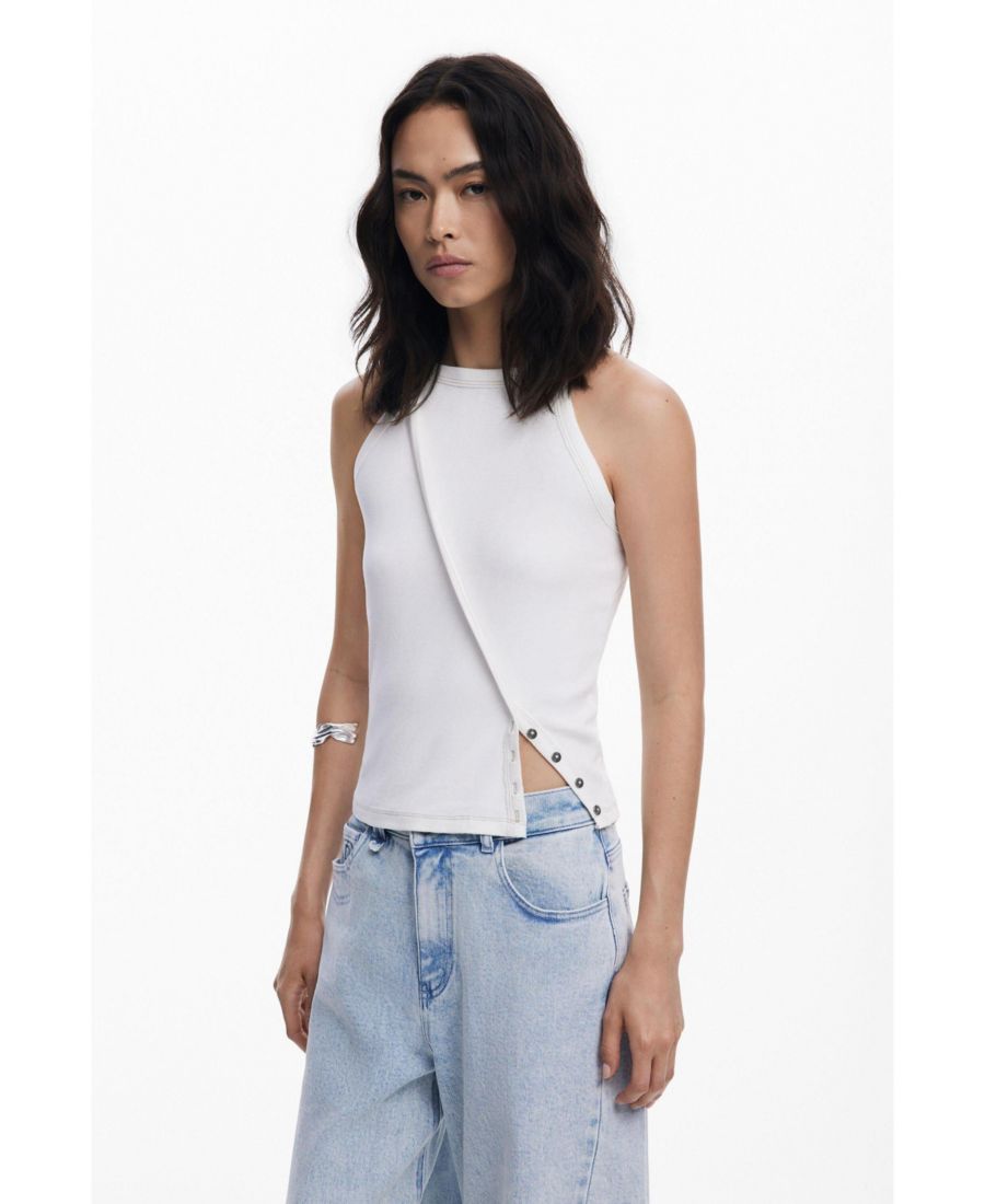 Женская майка со швами Desigual, White
Женская майка со швами Desigual, White