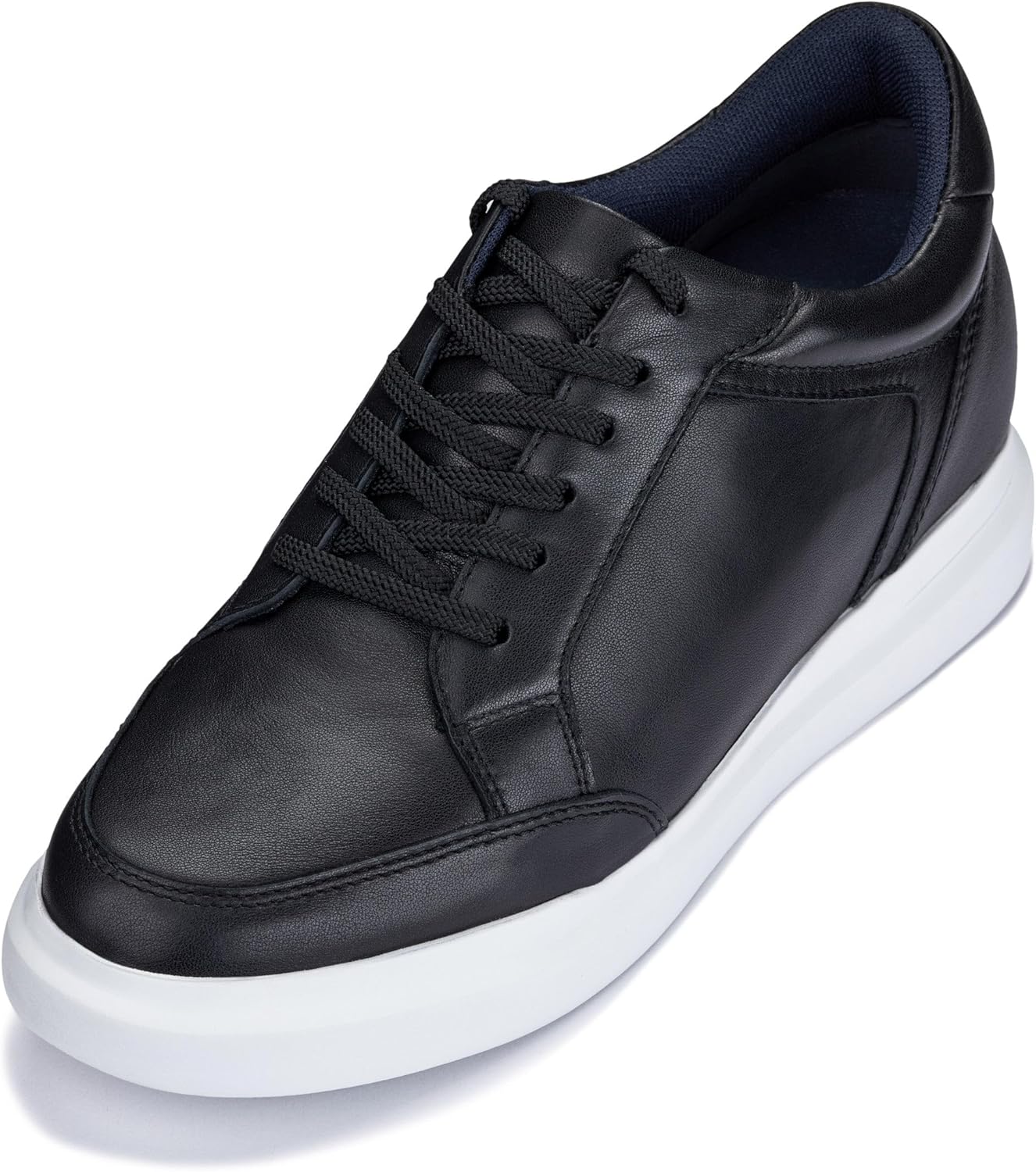 Мужские невидимые ботинки-платформы CALTO - легкие повседневные кроссовки на шнуровке - увеличивают рост на 7 см, черный
Мужские невидимые ботинки-платформы CALTO - легкие повседневные кроссовки на шнуровке - увеличивают рост на 7 см, черный