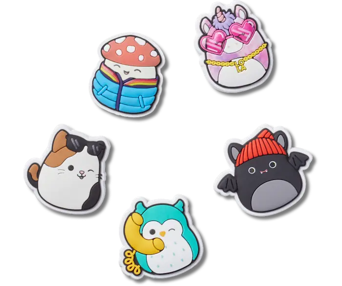 Джиббитсы Squishmallows 5 Pack Crocs
Джиббитсы Squishmallows 5 Pack Crocs