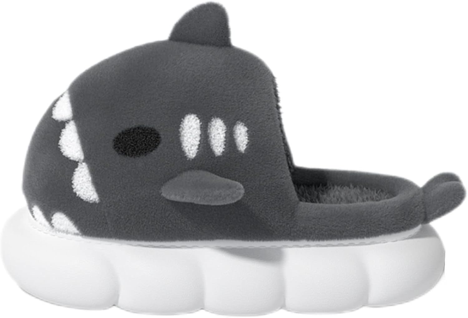 Милые мультяшные тапочки с акулами Zureto из хлопка, зимние домашние и тапочки для женщин и мужчин, черный
Милые мультяшные тапочки с акулами Zureto из хлопка, зимние домашние и тапочки для женщин и мужчин, черный