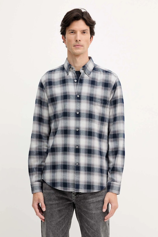 Хлопковая рубашка Boss Orange, серый
Хлопковая рубашка Boss Orange, серый