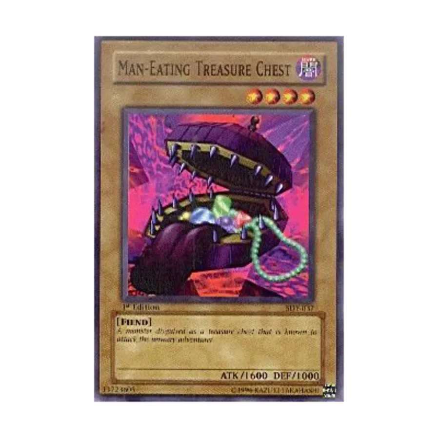 CCG Сундук с сокровищами людоеда (обычный), Yu-Gi-Oh - Structure Deck - Yugi - Singles
CCG Сундук с сокровищами людоеда (обычный), Yu-Gi-Oh - Structure Deck - Yugi - Singles