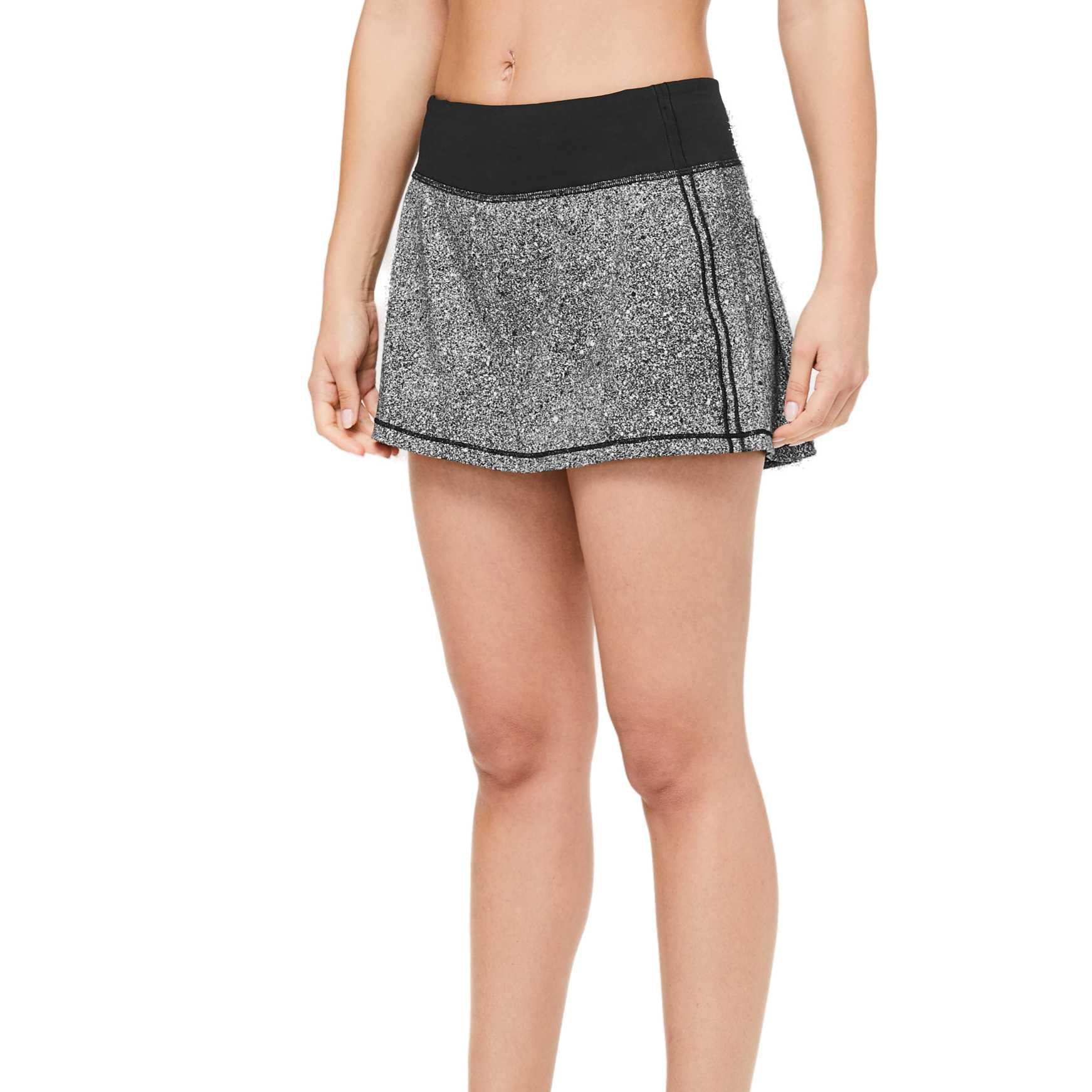 Lululemon Повседневная короткая юбка Pace Rival для женщин черная белая снежинка
Lululemon Повседневная короткая юбка Pace Rival для женщин черная белая снежинка