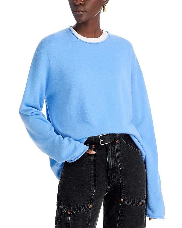 Кашемировый свитер с круглым вырезом Guest in Residence, синий
Кашемировый свитер с круглым вырезом Guest in Residence, синий