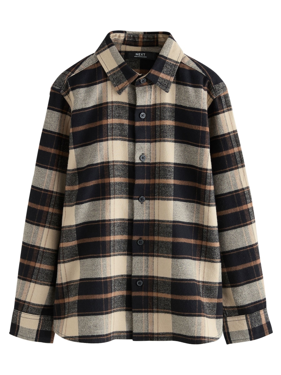 Рубашка на пуговицах классического кроя Next, коричневый
Рубашка на пуговицах классического кроя Next, коричневый