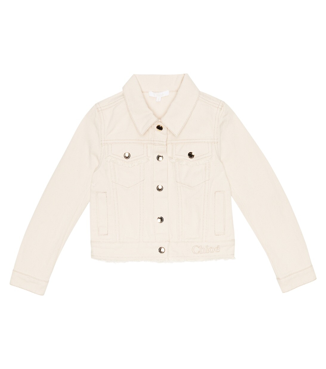 Джинсовая куртка Chloé, белый
Джинсовая куртка Chloé, белый