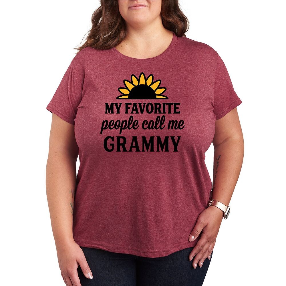 Футболка Plus с рисунком «Любимые люди Грэмми», цвет Heather Dark Red
Футболка Plus с рисунком «Любимые люди Грэмми», цвет Heather Dark Red