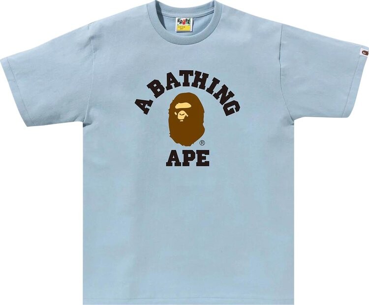 Футболка BAPE College 'Sax', синий
Футболка BAPE College 'Sax', синий