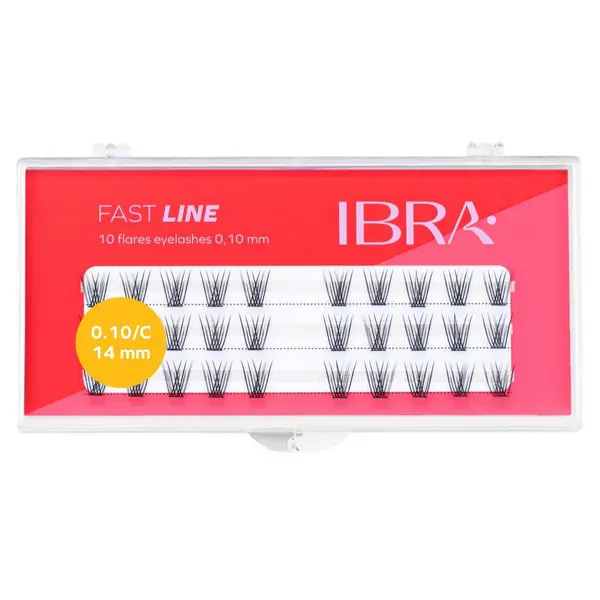 Пучки ресниц 14 мм, 30 шт./1 упаковка. Ibra Makeup Fast line
Пучки ресниц 14 мм, 30 шт./1 упаковка. Ibra Makeup Fast line