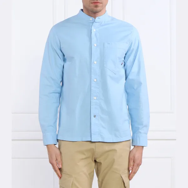 Рубашка стандартного кроя пигментного цвета GMD в оранжевом цвете Tommy Hilfiger, синий 
Рубашка стандартного кроя пигментного цвета GMD в оранжевом цвете Tommy Hilfiger, синий