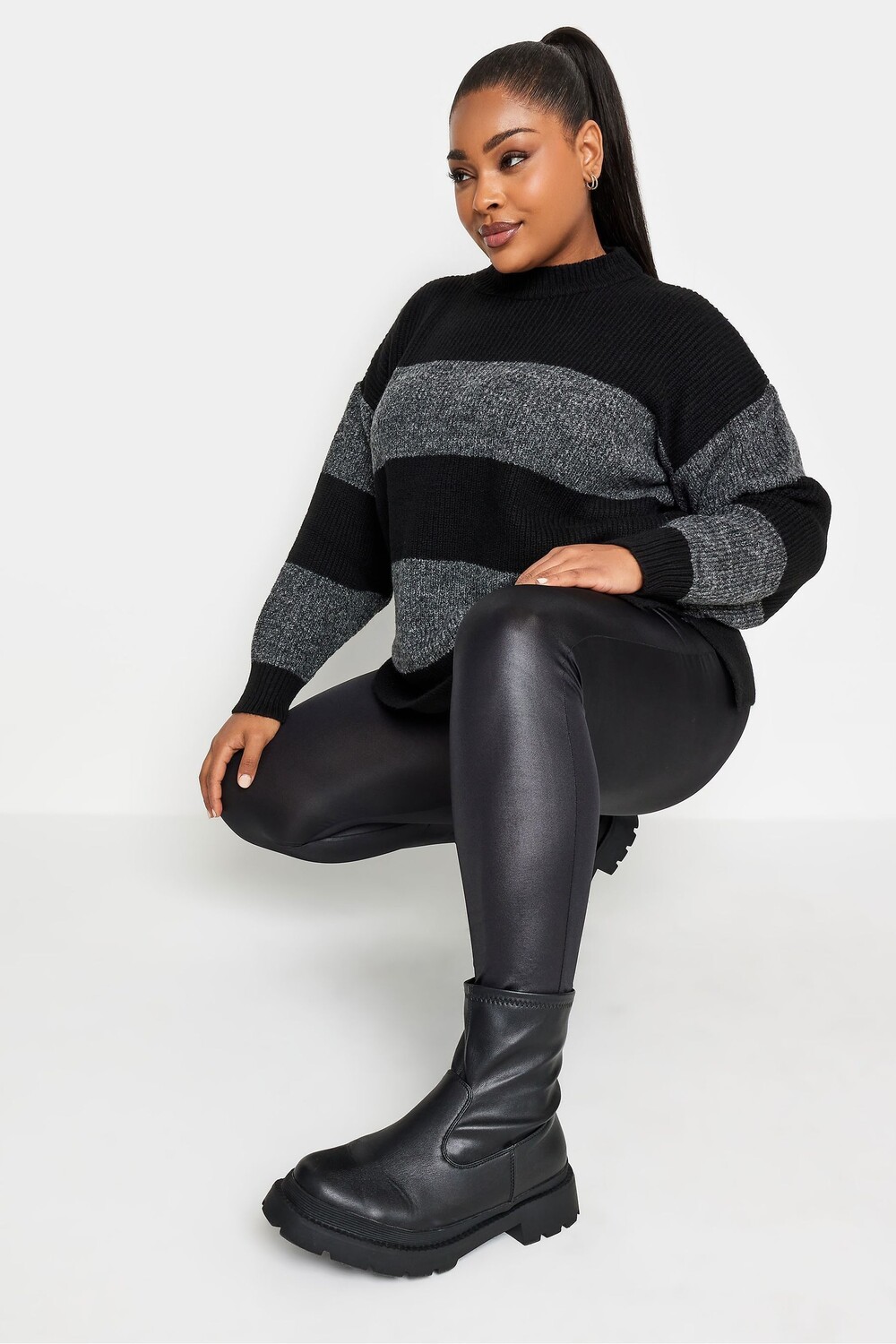 Леггинсы с эффектом мокрого взгляда Yours, черный
Леггинсы с эффектом мокрого взгляда Yours, черный