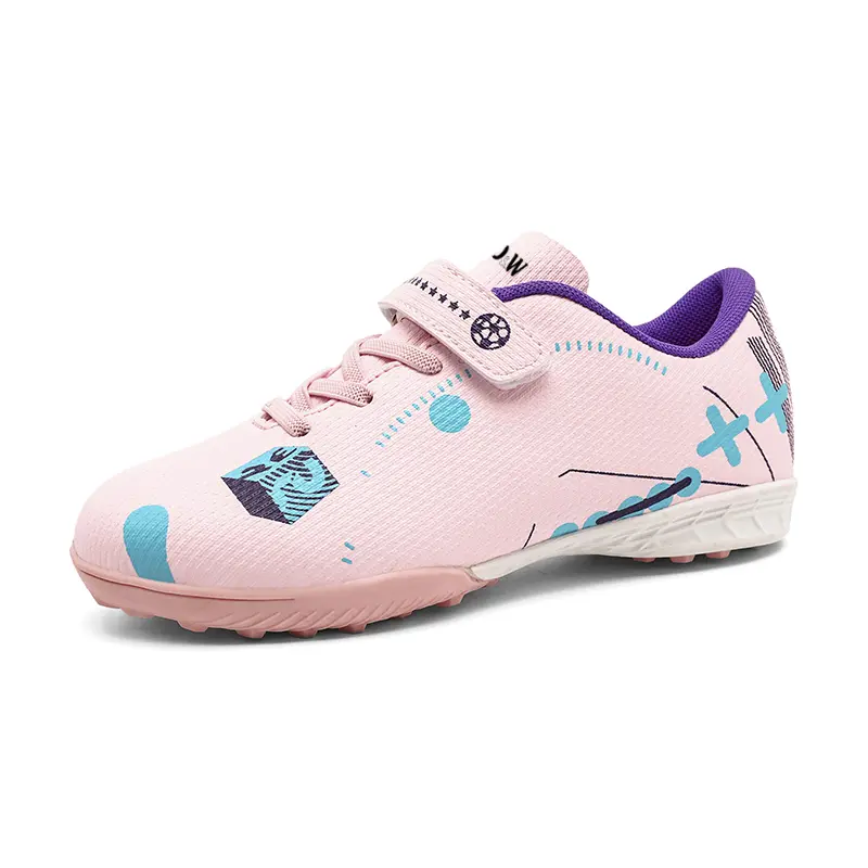 Детские футбольные бутсы с амортизацией ударов и износостойкостью, низкие D&W, розовый
Детские футбольные бутсы с амортизацией ударов и износостойкостью, низкие D&W, розовый