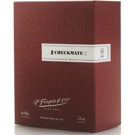 P. Frapin & Cie Checkmate Unisex Eau de Perfume 100ml
P. Frapin & Cie Checkmate Unisex Eau de Perfume 100ml