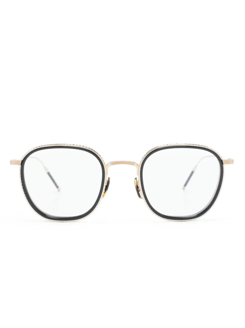 Очки TK-9 в квадратной оправе Oliver Peoples, золотистый
Очки TK-9 в квадратной оправе Oliver Peoples, золотистый