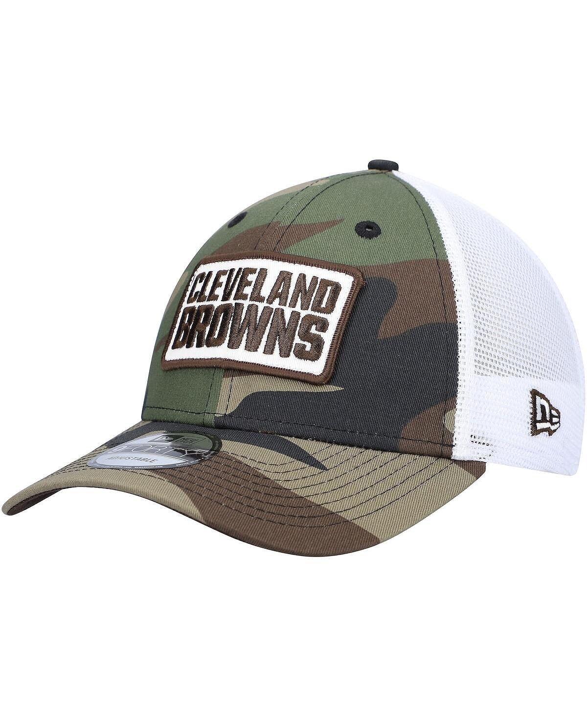 Мужская камуфляжная кепка Cleveland Browns 9FORTY Trucker Snapback New Era
Мужская камуфляжная кепка Cleveland Browns 9FORTY Trucker Snapback New Era
