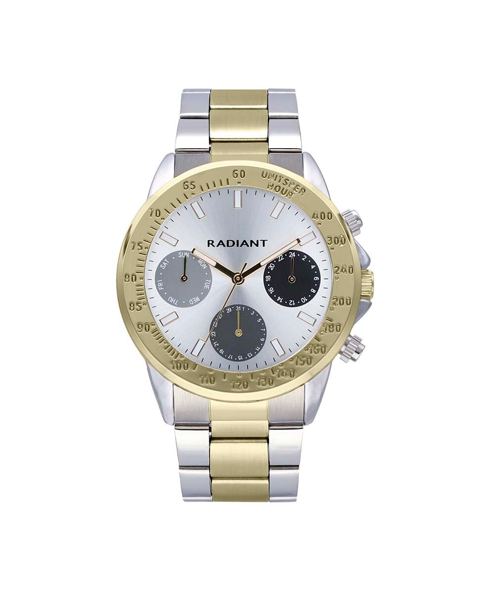 Мужские часы Rope RA604704 из стали с ремешком из двухцветного золота Radiant, серебро
Мужские часы Rope RA604704 из стали с ремешком из двухцветного золота Radiant, серебро