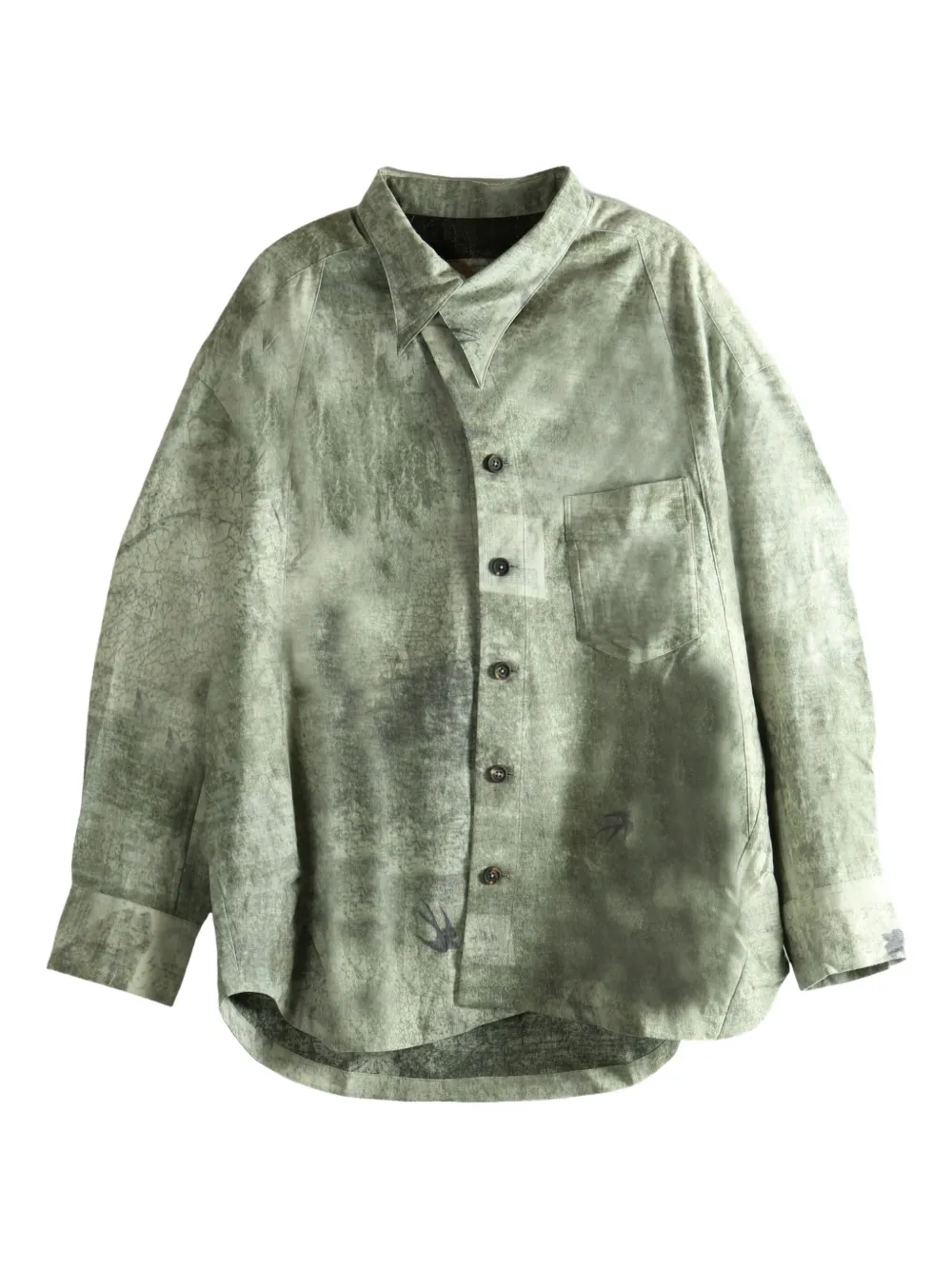 Рубашка с нагрудным карманом на пуговицах Ziggy Chen, зеленый
Рубашка с нагрудным карманом на пуговицах Ziggy Chen, зеленый