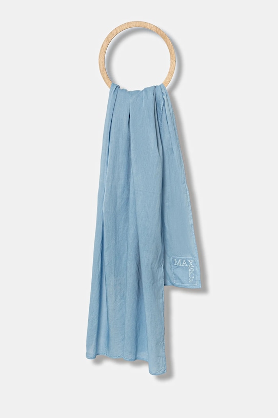 Шарф хлопковый Max&Co., синий
Шарф хлопковый Max&Co., синий