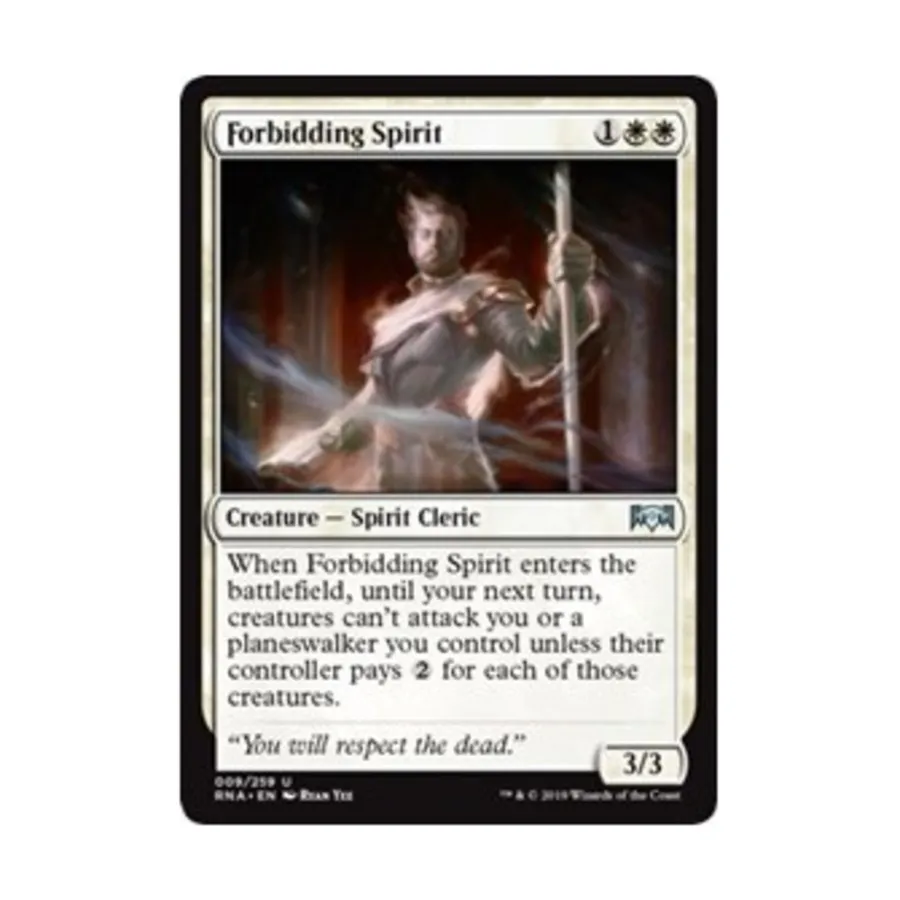 CCG Запретный дух (U), MTG - Ravnica Allegiance
CCG Запретный дух (U), MTG - Ravnica Allegiance