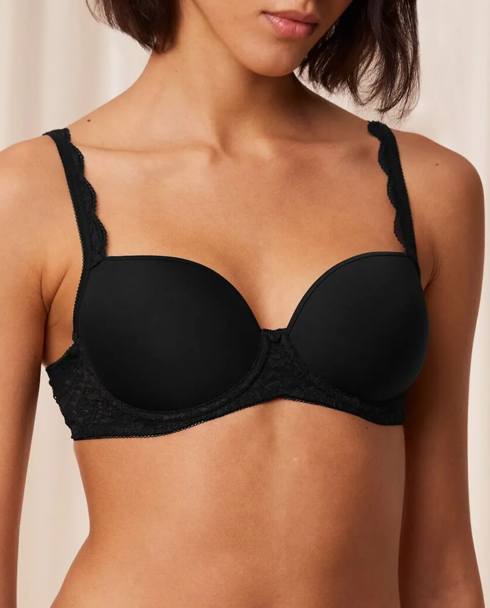 Базовый бюстгальтер на косточках и объемной пене Triumph, черный
Базовый бюстгальтер на косточках и объемной пене Triumph, черный