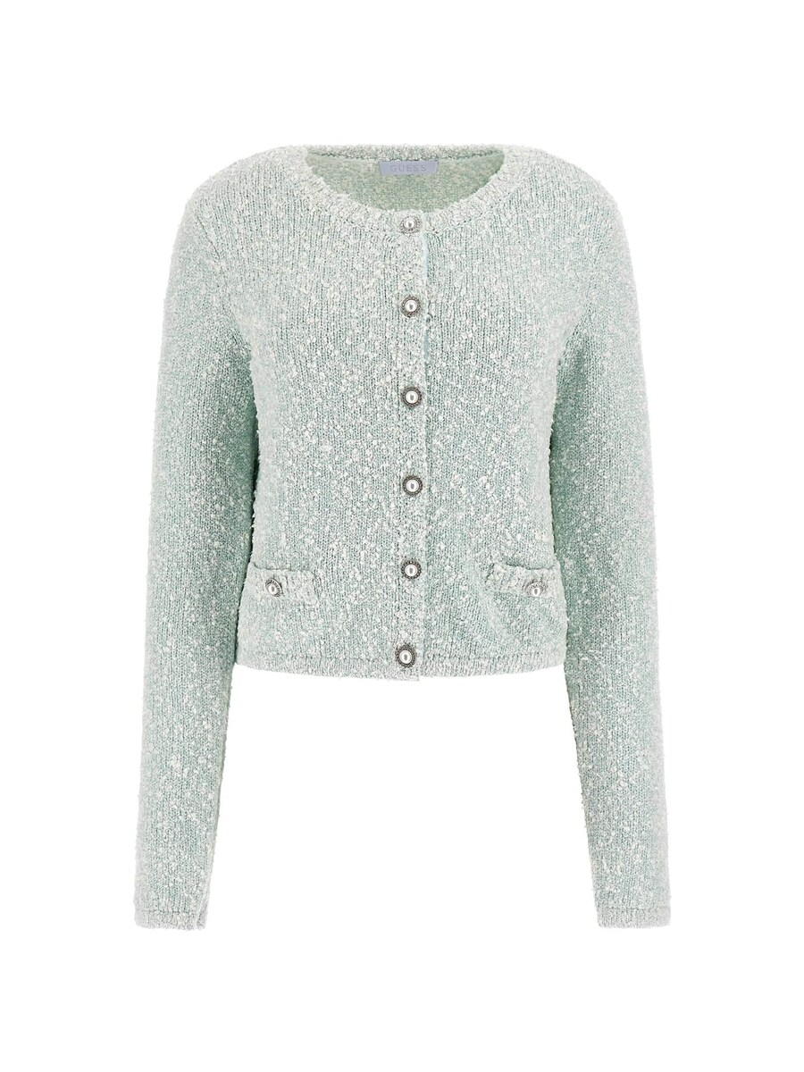 Вязаный кардиган GUESS, мятный
Вязаный кардиган GUESS, мятный