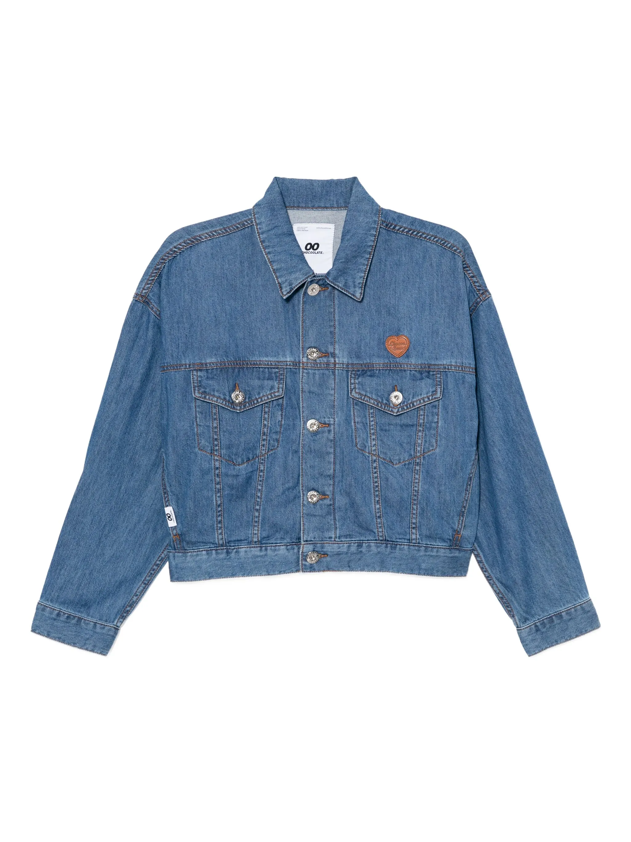 Куртка с нашивкой-логотипом Chocoolate, синий
Куртка с нашивкой-логотипом Chocoolate, синий