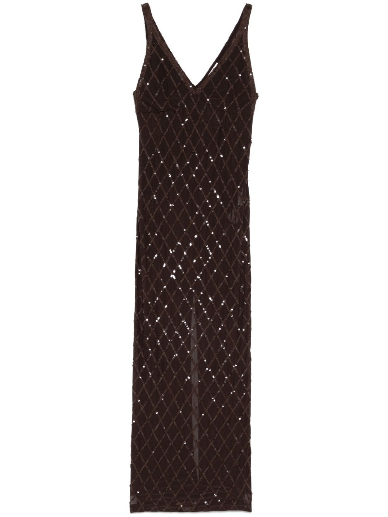P.A.R.O.S.H. платье миди с пайетками, коричневый
P.A.R.O.S.H. платье миди с пайетками, коричневый