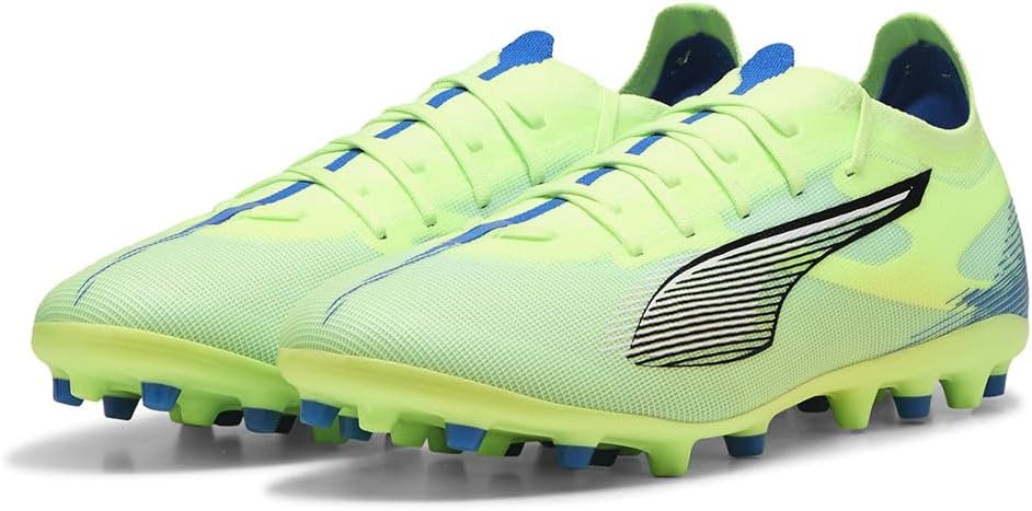 Футбольные кроссовки PUMA для взрослых, унисекс, белый/синий
Футбольные кроссовки PUMA для взрослых, унисекс, белый/синий