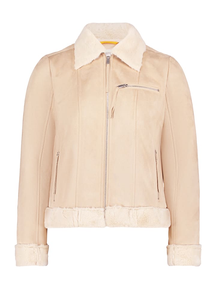 Байкерская куртка с воротником из искусственного меха бежевого цвета CARTOON
Байкерская куртка с воротником из искусственного меха бежевого цвета CARTOON