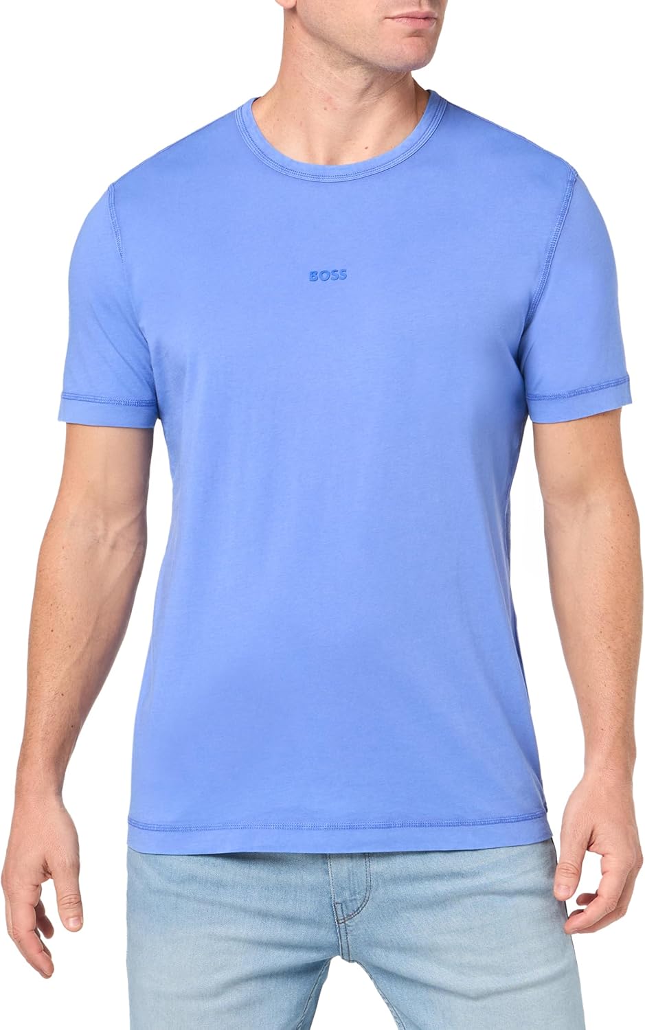 Мужская футболка BOSS с маленьким тональным логотипом, стандартный крой, трикотаж, Baja Blue, Синий, Мужская футболка BOSS с маленьким тональным логотипом, стандартный крой, трикотаж, Baja Blue
Мужская футболка BOSS с маленьким тональным логотипом, стандартный крой, трикотаж, Baja Blue, Синий, Мужская футболка BOSS с маленьким тональным логотипом, стандартный крой, трикотаж, Baja Blue