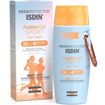 Fusion Gel Sport Spf 50+ Солнцезащитный гель для тела 100мл, Isdin
Fusion Gel Sport Spf 50+ Солнцезащитный гель для тела 100мл, Isdin