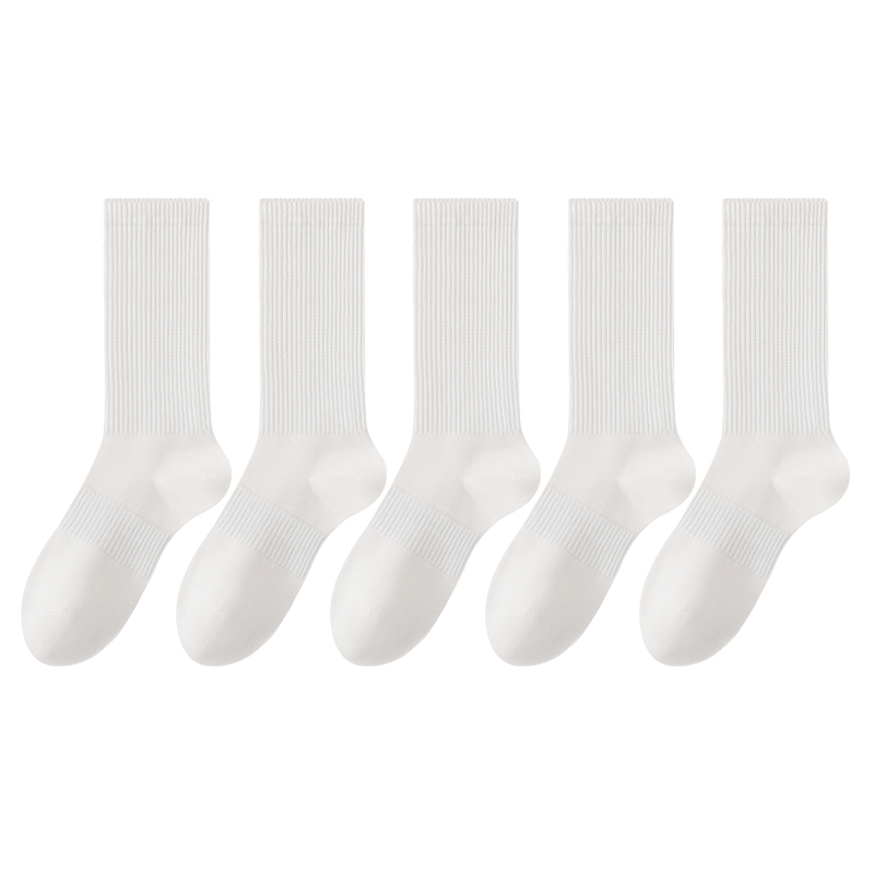 Набор из 5 пар высоких носков на все сезоны, унисекс Mianzhuwu, 5 pack crew (белый *5)
Набор из 5 пар высоких носков на все сезоны, унисекс Mianzhuwu, 5 pack crew (белый *5)