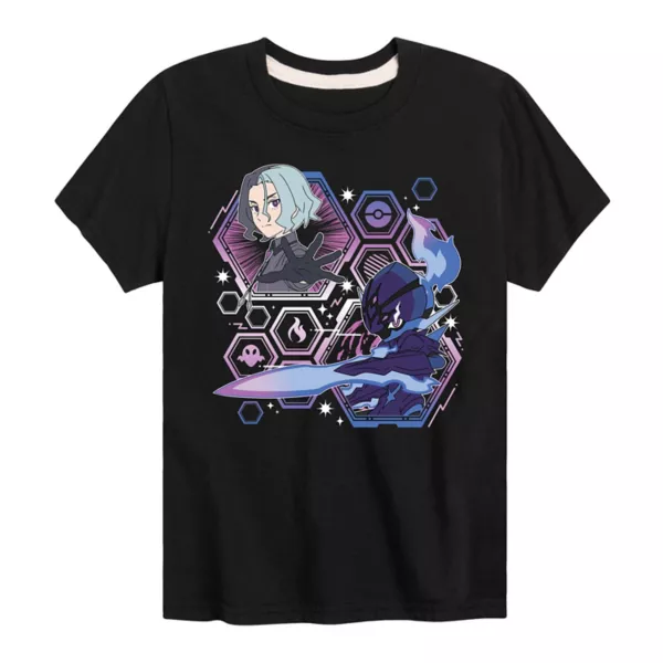 Футболка для мальчиков 8-20 лет с принтом покемонов Аметио и Кераледжа Licensed Character, черный
Футболка для мальчиков 8-20 лет с принтом покемонов Аметио и Кераледжа Licensed Character, черный