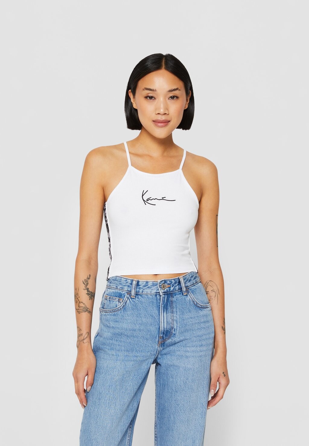 Топ SMALL SIGNATURE TAPE Karl Kani, цвет white
Топ SMALL SIGNATURE TAPE Karl Kani, цвет white