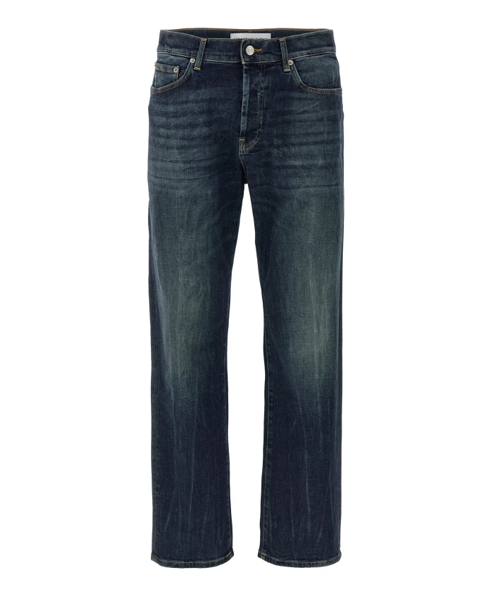 Джинсы прямого кроя в форме чаши Department Five, синий
Джинсы прямого кроя в форме чаши Department Five, синий