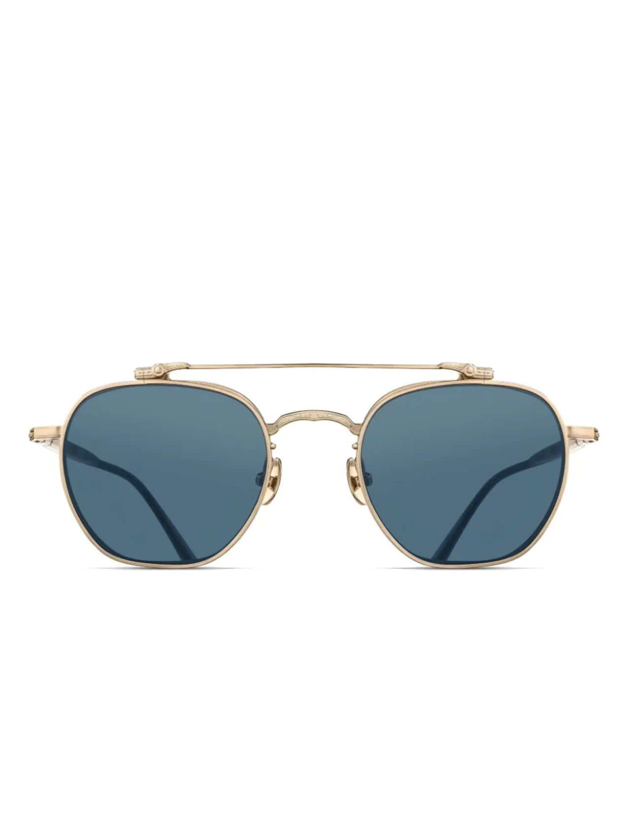 Солнцезащитные очки в геометрической оправе Matsuda, золотой
Солнцезащитные очки в геометрической оправе Matsuda, золотой