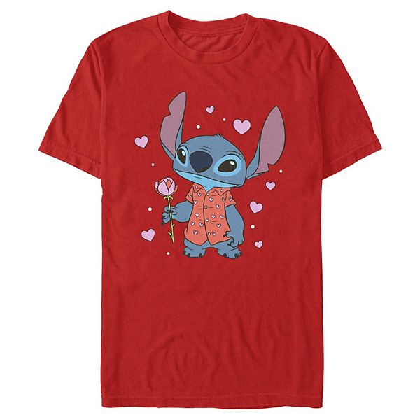 Мужская футболка с принтом Stitch Valentine's Disney
Мужская футболка с принтом Stitch Valentine's Disney