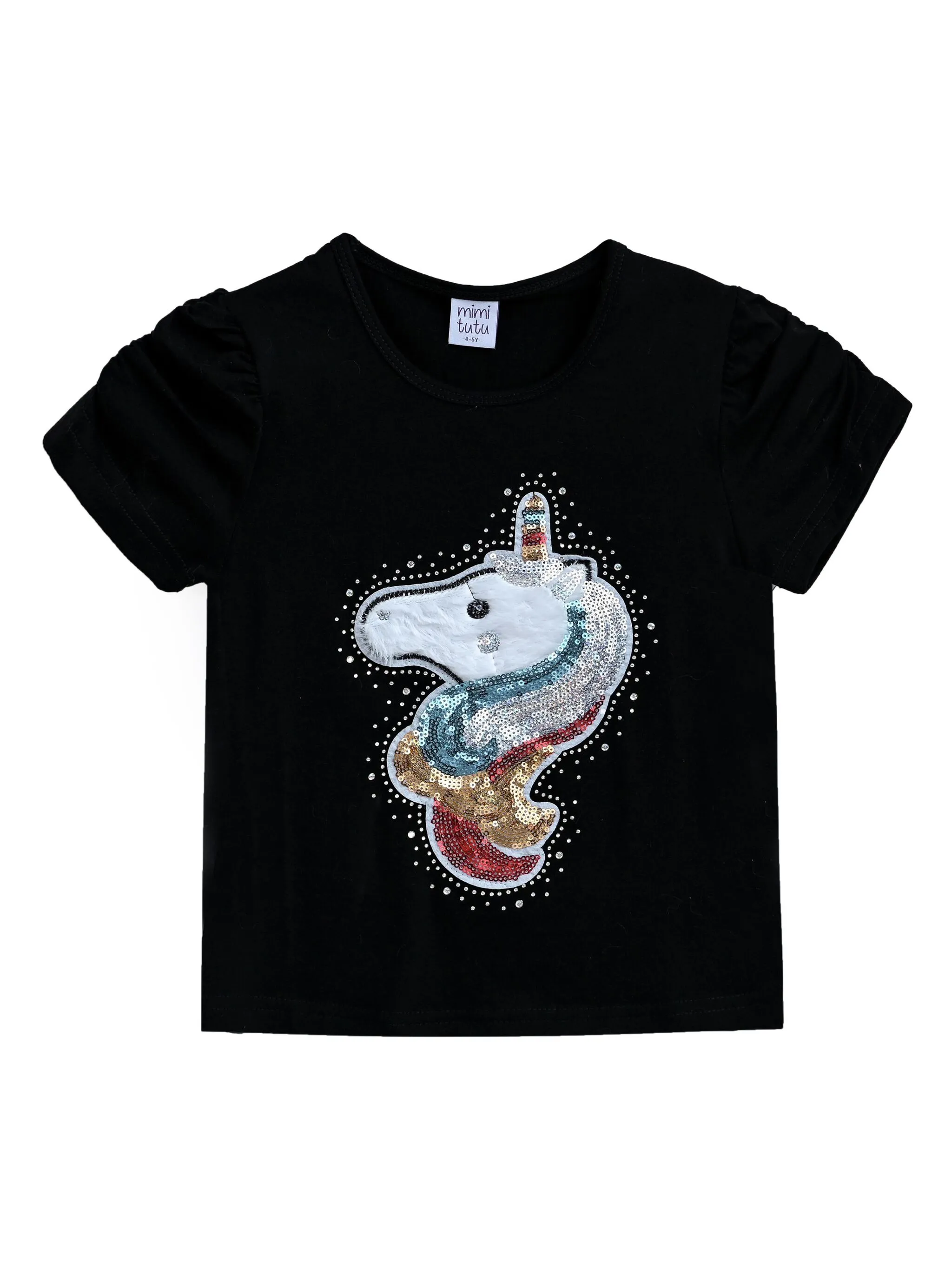 Футболка с аппликацией Mimi Tutu, черный
Футболка с аппликацией Mimi Tutu, черный